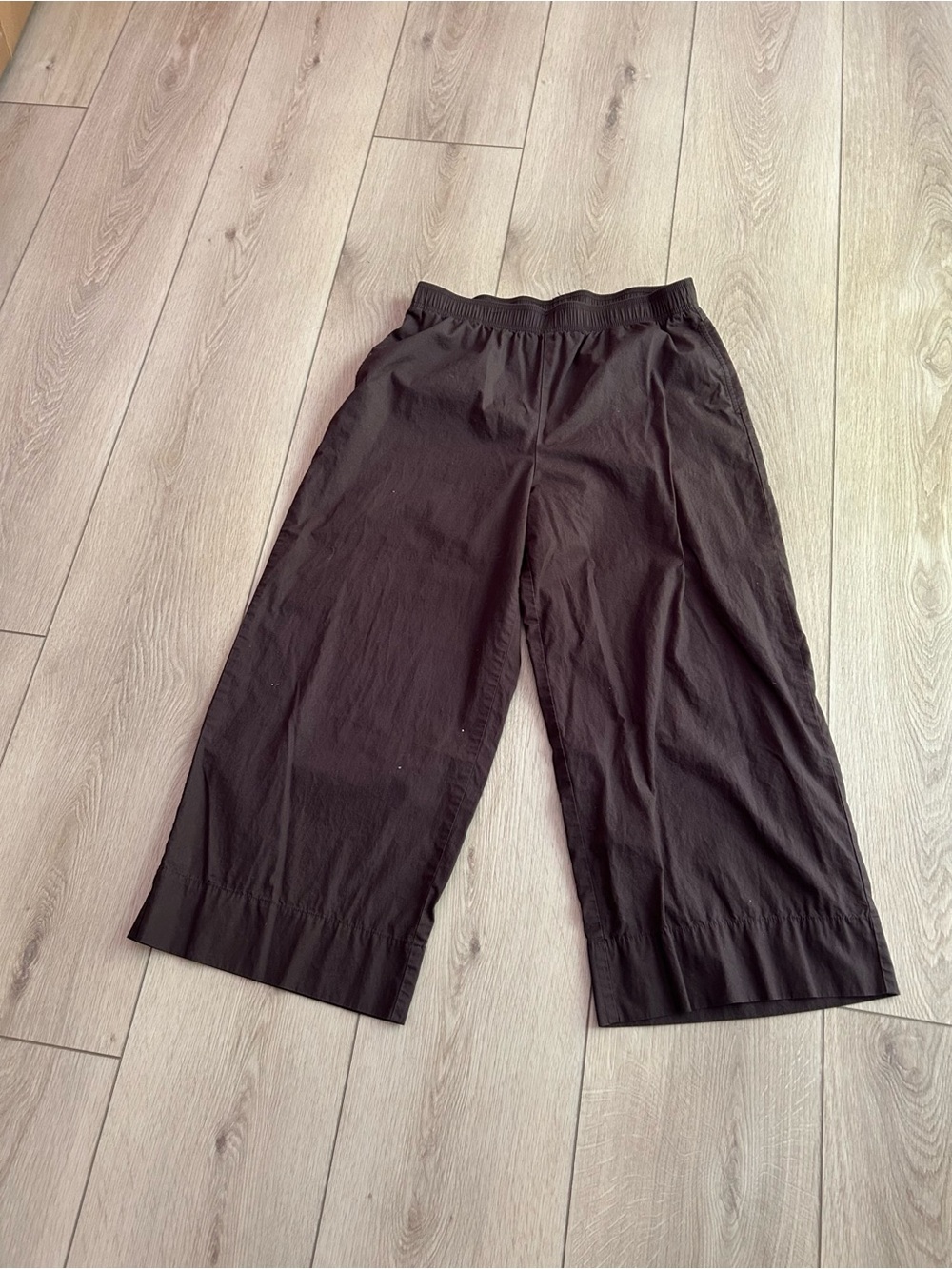 H&M Brown Elastic Waist Pants